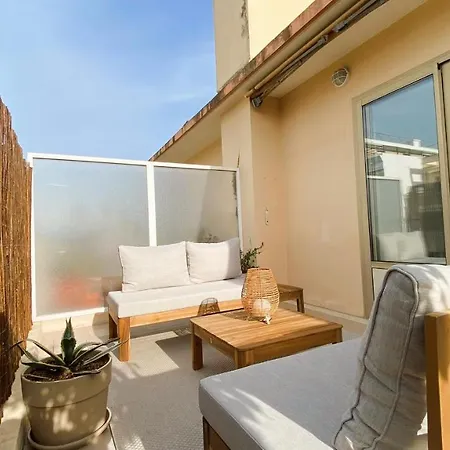 T2 Bricka La Terrasse De La Plage, Moderne, Equipe, Lumineux Antibes